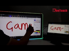 32-дюймовый PCAP сенсорный монитор с открытой рамкой с светодиодными гибкими полосками для игр