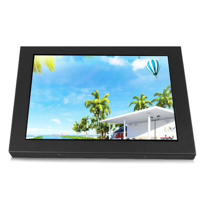 SAW Dust Proof Outdoor And Indoor Kiosk Touch Monitor 10.4 Inch