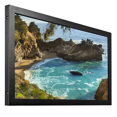 Dust Proof 18.5" Touch Screen Monitor , Surface Acoustic Wave Touch Screen 7H Hardness